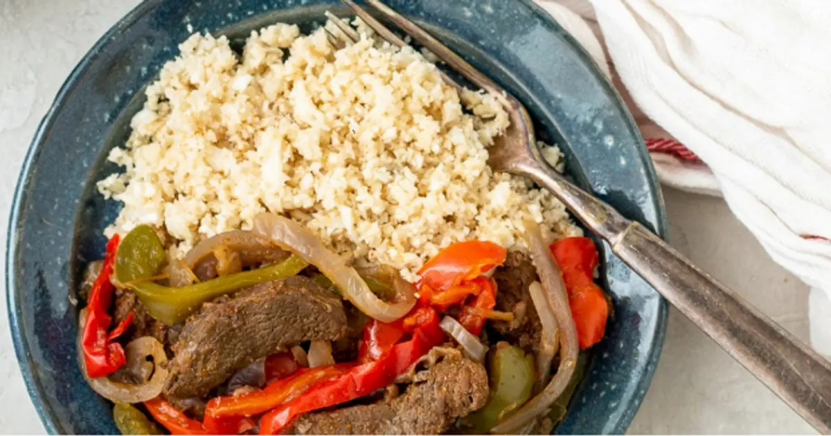 Pressure Cooker Steak Fajita Bowls Recipe | Samsung Food App