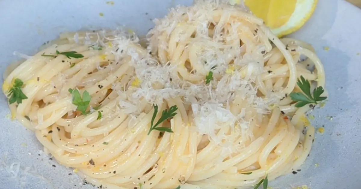 Pasta al Limone 🍋 Recipe | Samsung Food App