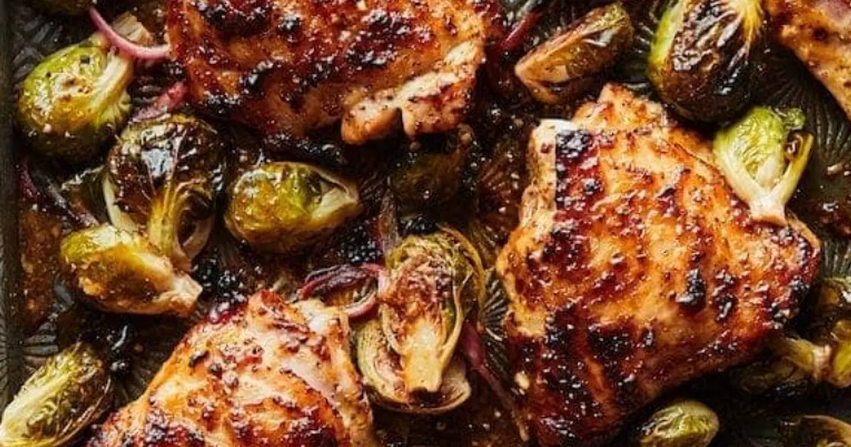Fall Sheet Pan Chicken Thighs Recipe | Samsung Food App