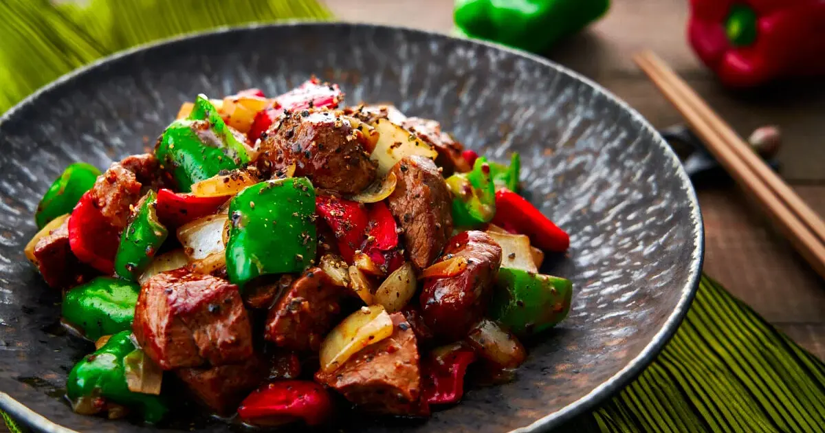 Black Pepper Beef (黑椒牛柳) Recipe | Samsung Food App