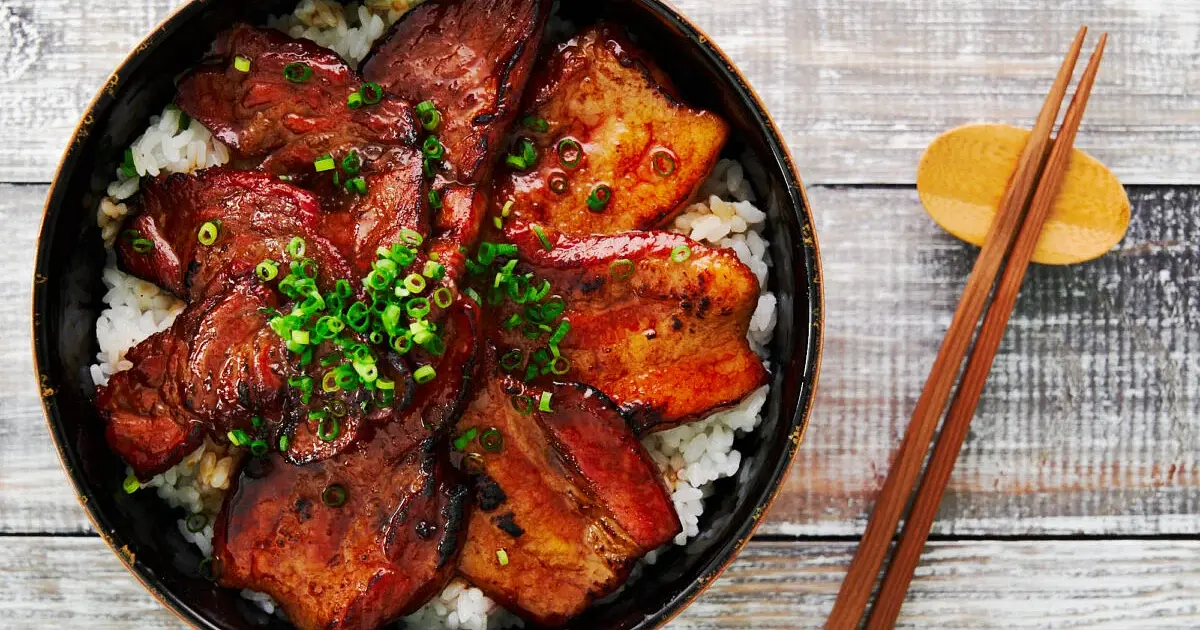 Japanese Pork Bowl (Tokachi Butadon) Recipe | Samsung Food App