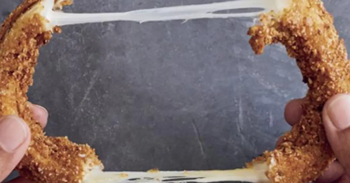 Mozzarella Stick Onion Rings Recipe | Samsung Food App