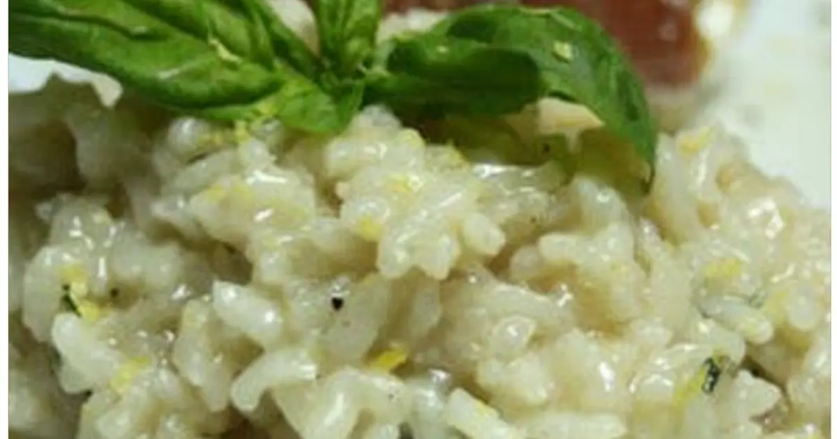 Lemon Risotto Recipe | Samsung Food App