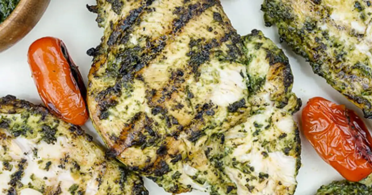 Simple Pesto Chicken Recipe | Samsung Food App