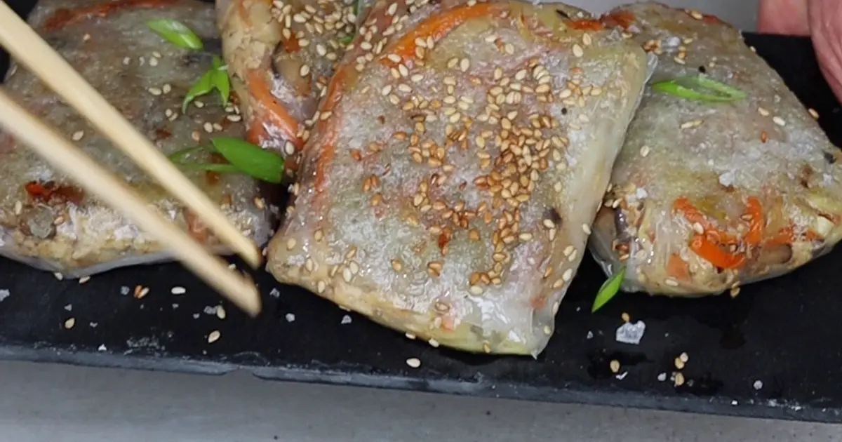 Crispy Ricepaper Dumplings Recipe | Samsung Food App