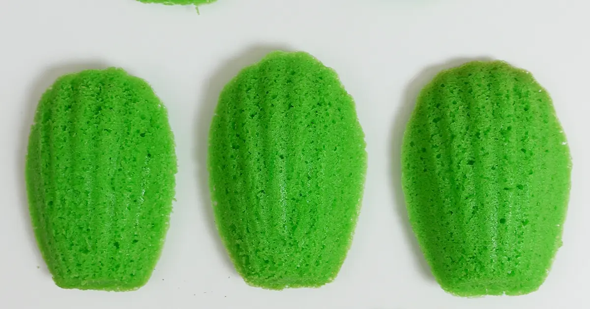 Pandan Madeleines Recipe | Samsung Food App