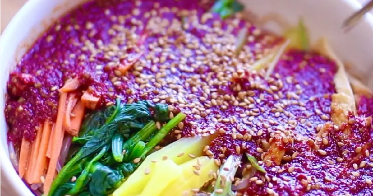Bibim Glass Noodles Recipe | Samsung Food App