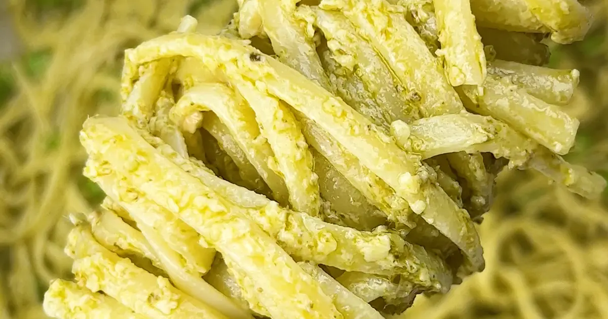 Pasta with Pesto & Asparagus Recipe | Samsung Food App