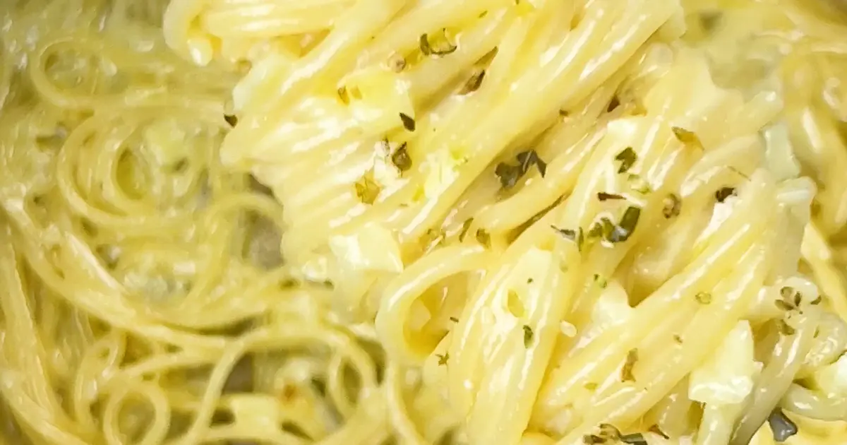 Pasta with Parmesan Cream Recipe | Samsung Food App