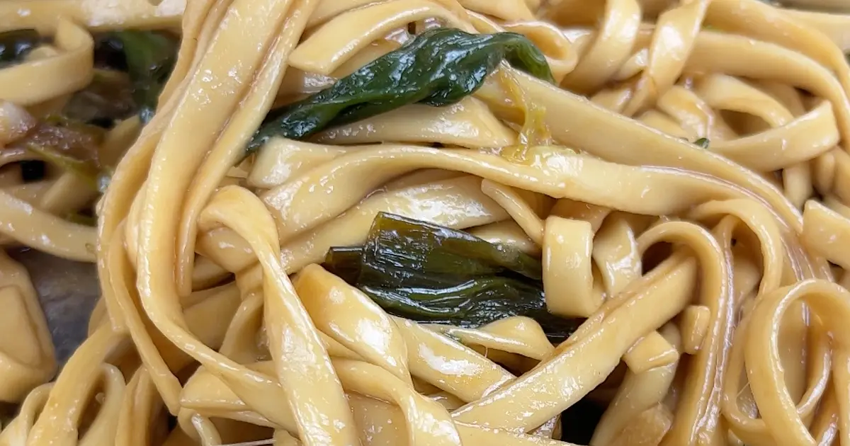 Spring Onion Noodles Recipe | Samsung Food App