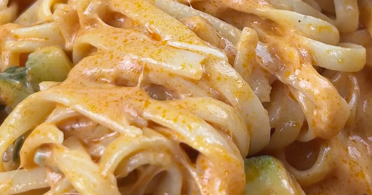Easiest Creamy Zucchini Pasta 🍝 Recipe | Samsung Food App