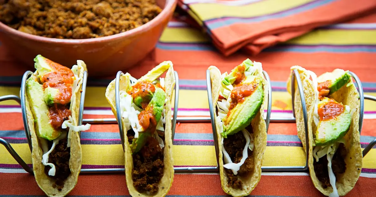 Tacos With Tofu Chorizo and Potatoes Recipe | Samsung Food App