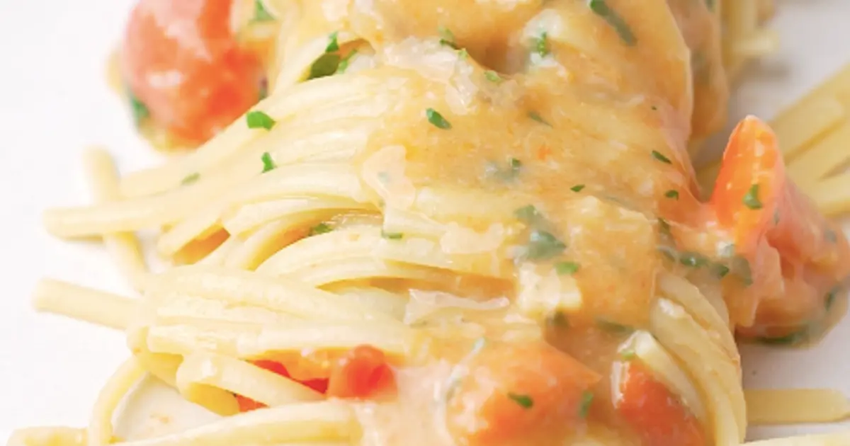 Linguine con le canocchie (squilla mantis shrimp) Recipe | Samsung Food App
