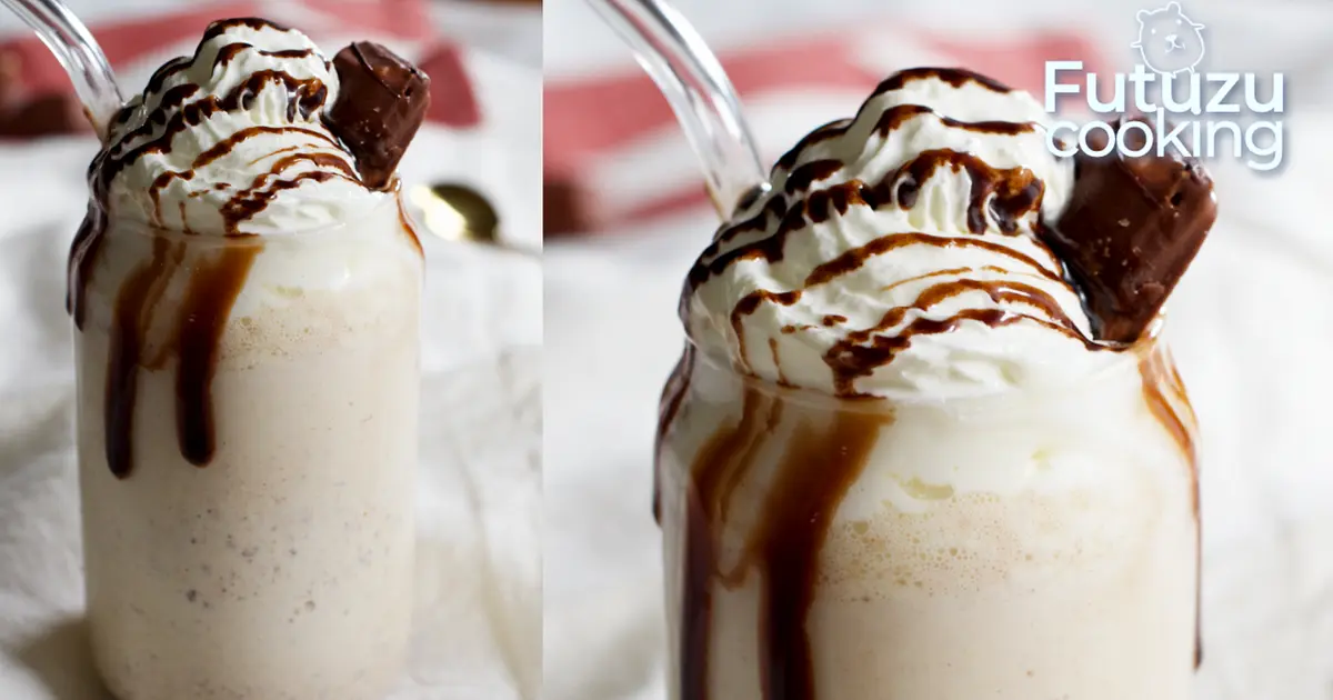 3 ingredient instant Kinder Bueno Milkshake Recipe | Samsung Food App