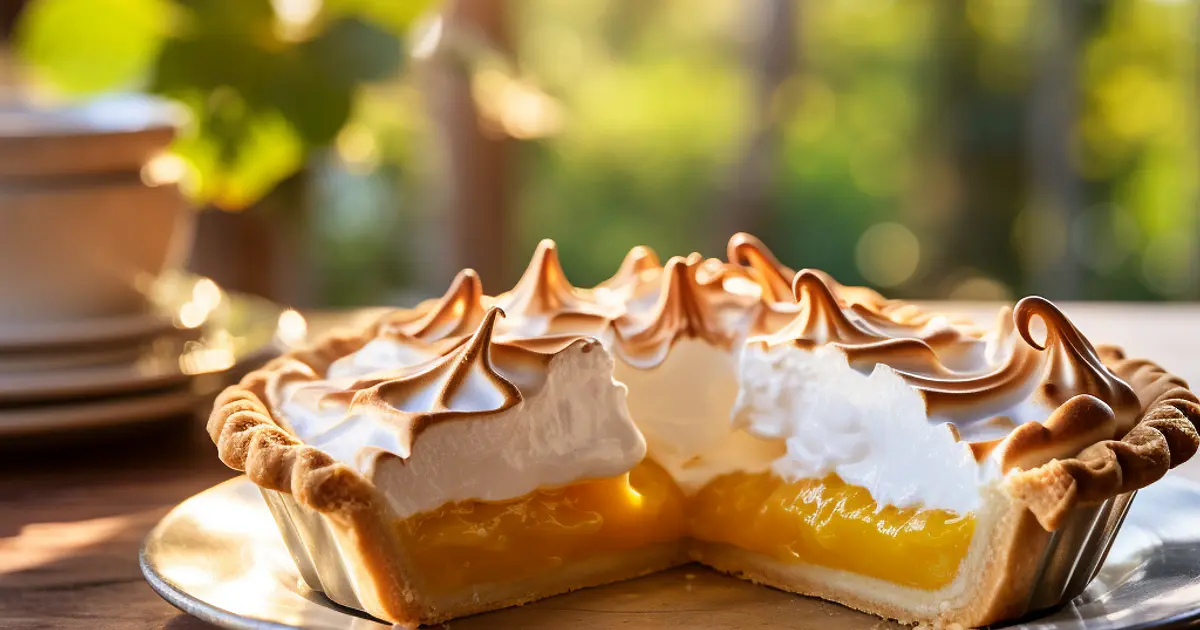 Lemon Meringue Pie Recipe | Samsung Food App