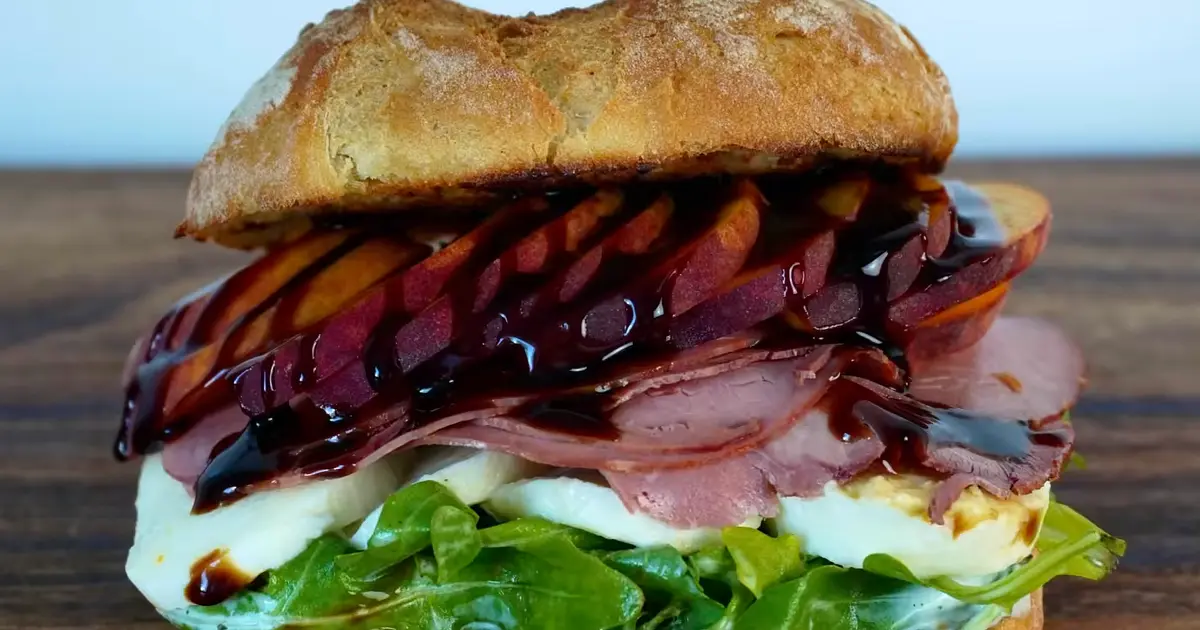 Pastrami Pfirsich Sandwich Recipe | Samsung Food App