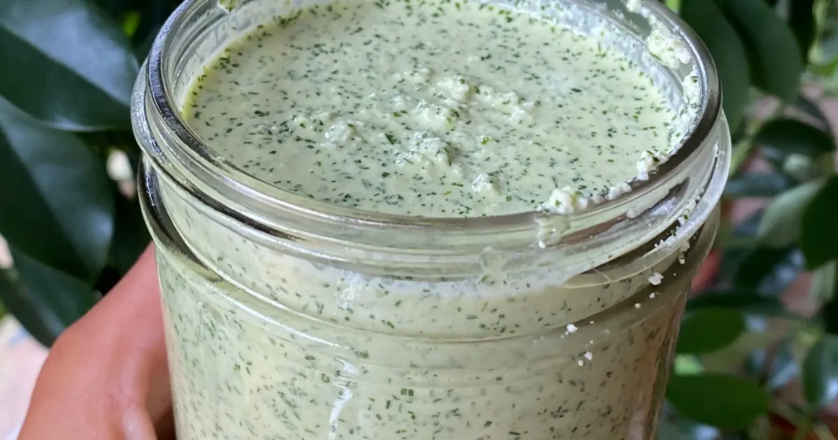 Dr. Kat's Creamy Herb Dressing Recipe | Samsung Food App