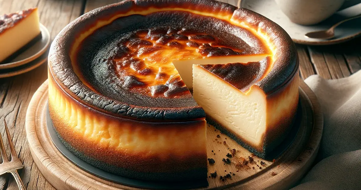San Sebastian cheesecake tweak Recipe | Samsung Food App