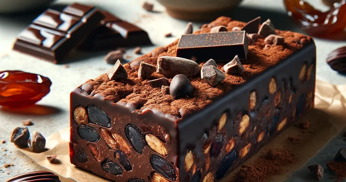Vegan Chocolate Protein Bars with Black Beans, Cocoa, Cacao Nibs, and Dates Recipe | Samsung Food Ap