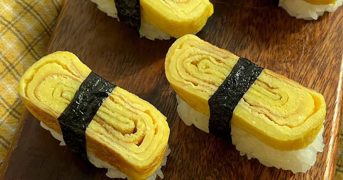 Easy & Quick Egg Sushi Recipe | Samsung Food App