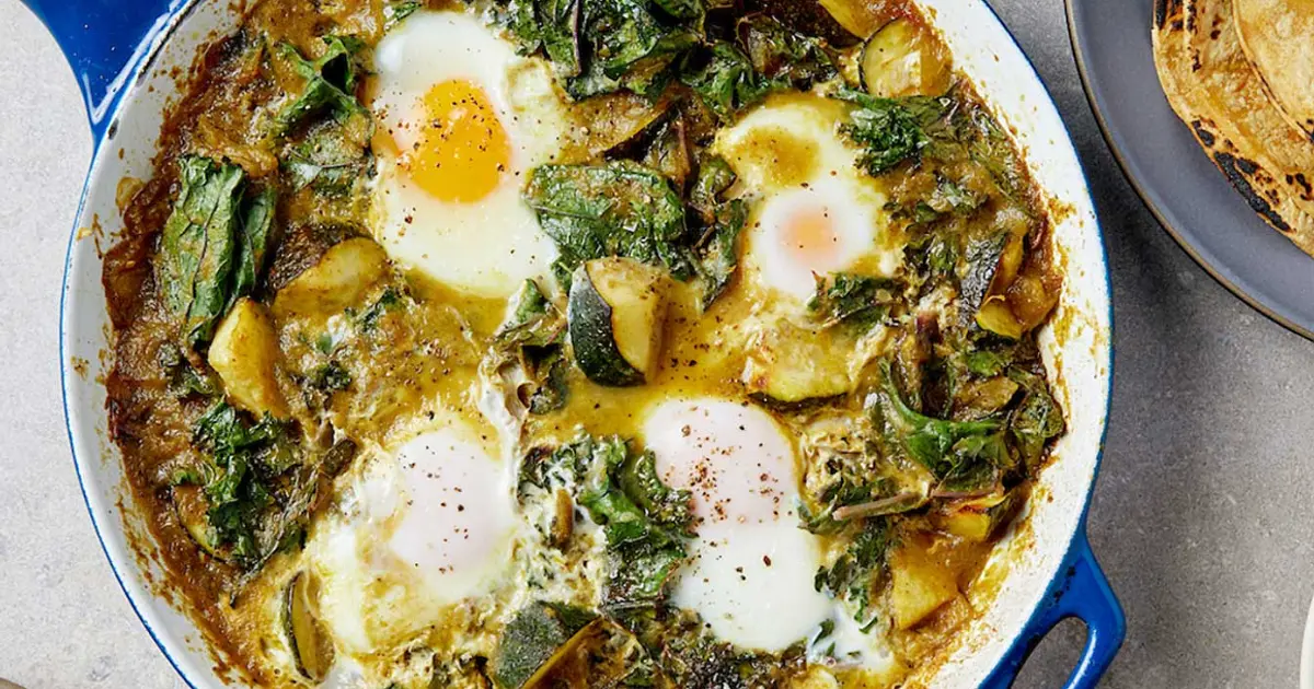 Green Chili Eggs Recipe | Samsung Food App