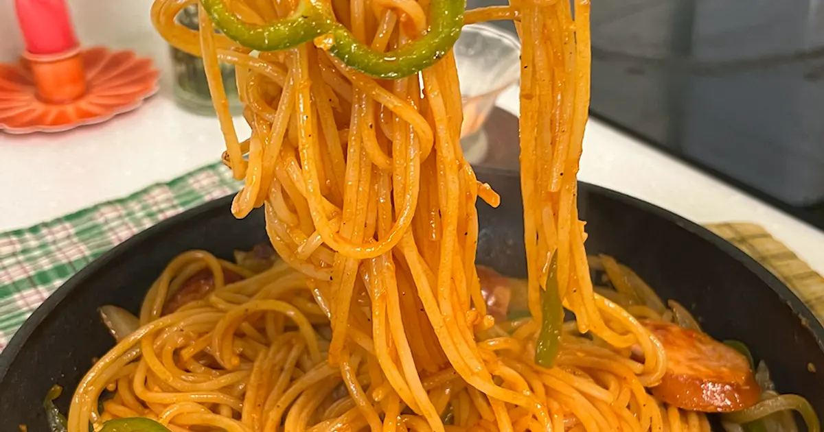 20-Min Naporitan Pasta Recipe | Samsung Food App