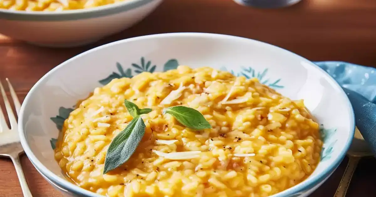 Pumpkin Risotto Recipe | Samsung Food App