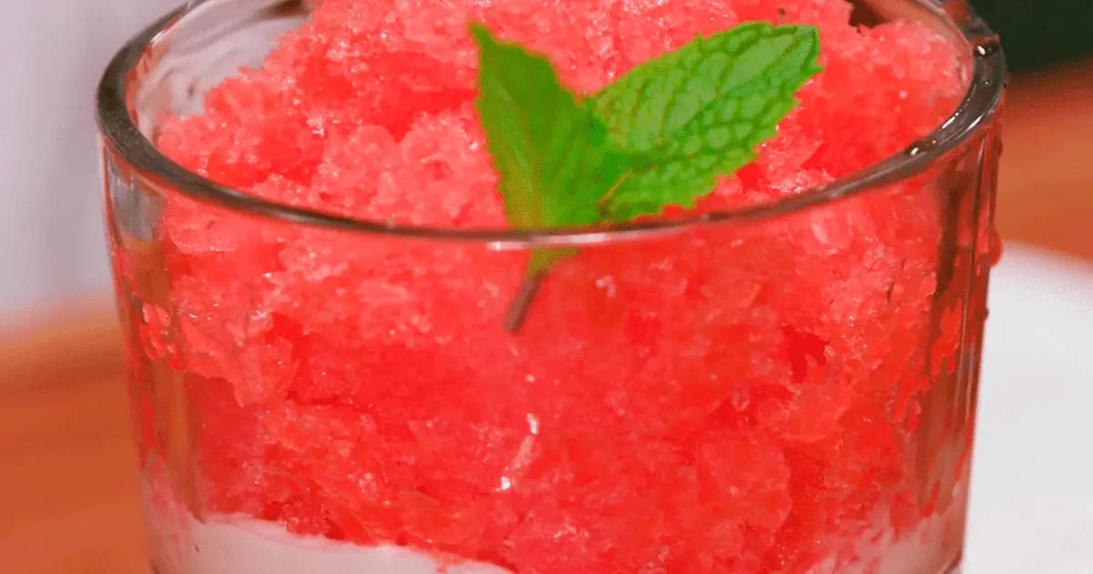 Strawberry Granita Recipe | Samsung Food App
