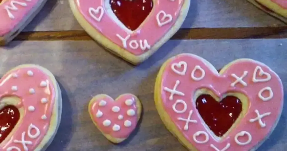 The Best Easy Valentine Sandwich Cookies Recipe | Samsung Food App