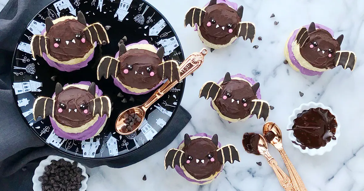 Batty Ube Cream Puffs Recipe | Samsung Food App