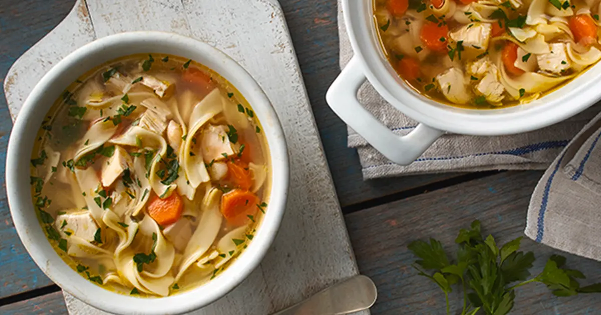Easy Chicken Noodle Soup Recipe | Samsung Food App