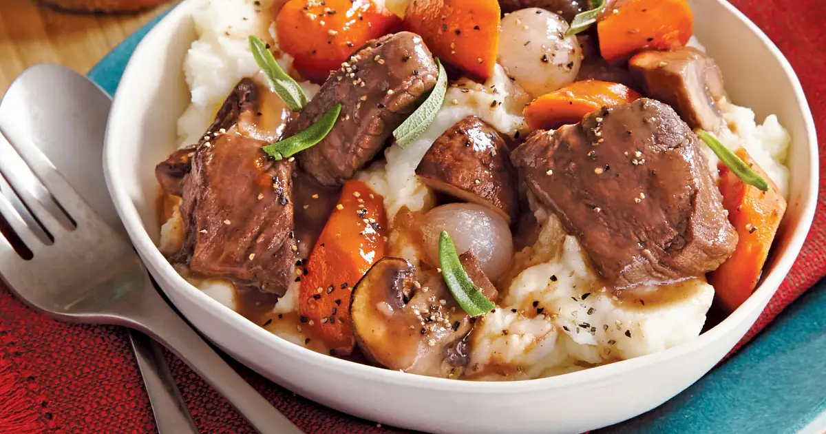 Quick Beef Bourguignonne Recipe | Samsung Food App