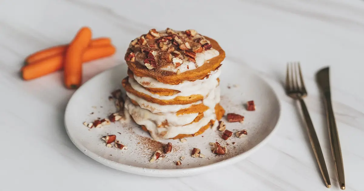 Healthy Carrot Cake Pancakes Recipe | Samsung Food App