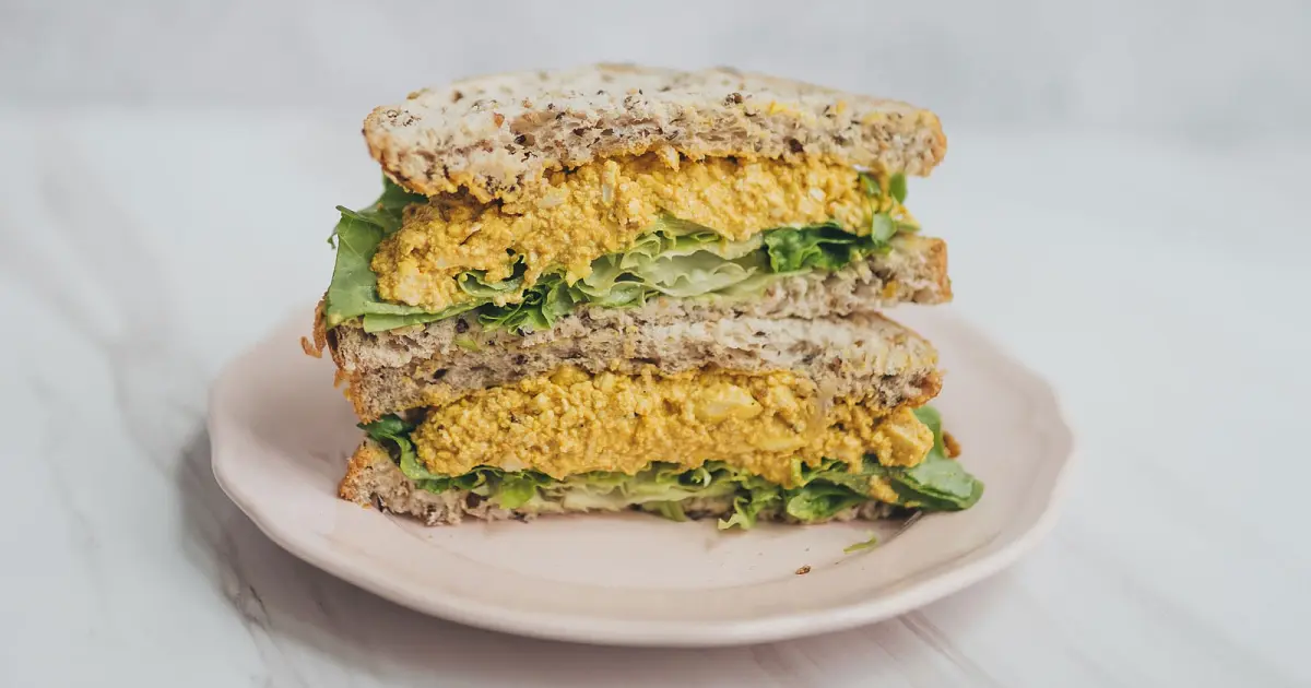 Vegan Curried Egg Sandwich Recipe | Samsung Food App