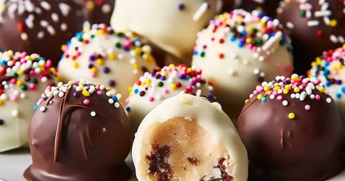 Chocolate Covered Cake Balls Recipe | Samsung Food App