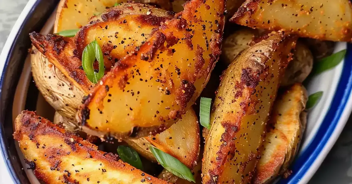 Baked Potato Wedges Recipe | Samsung Food App