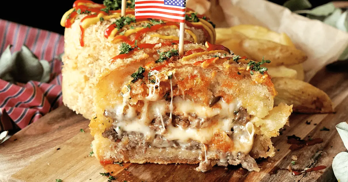 Deep-Fried Cheeseburgers Recipe | Samsung Food App