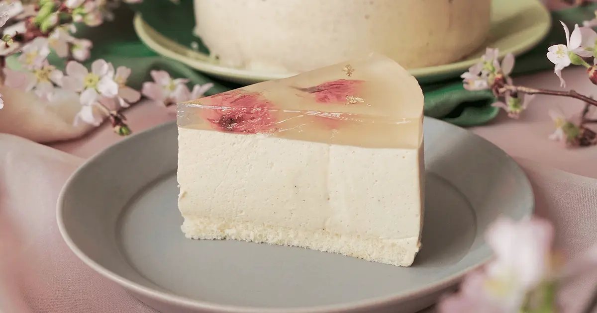 Spring Roasted Green Tea Mousse Cake Recipe | Samsung Food App