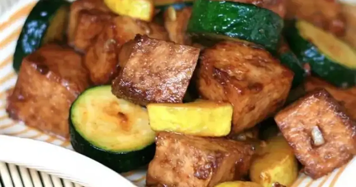 The Best Yellow Squash and Tofu Stir Fry Recipe | Samsung Food App