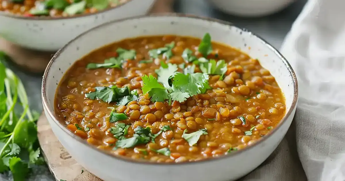 Brown Lentil Curry Recipe | Samsung Food App