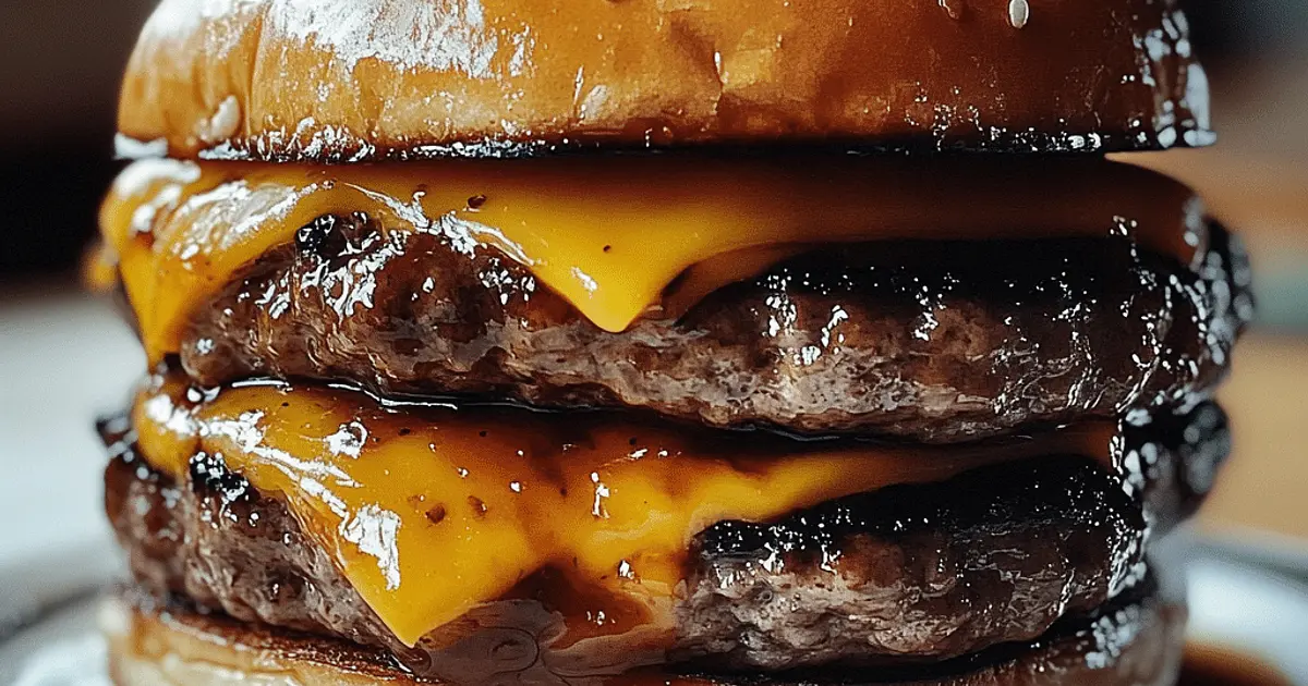 Teriyaki Parmesan Burgers with American Cheese Recipe | Samsung Food App