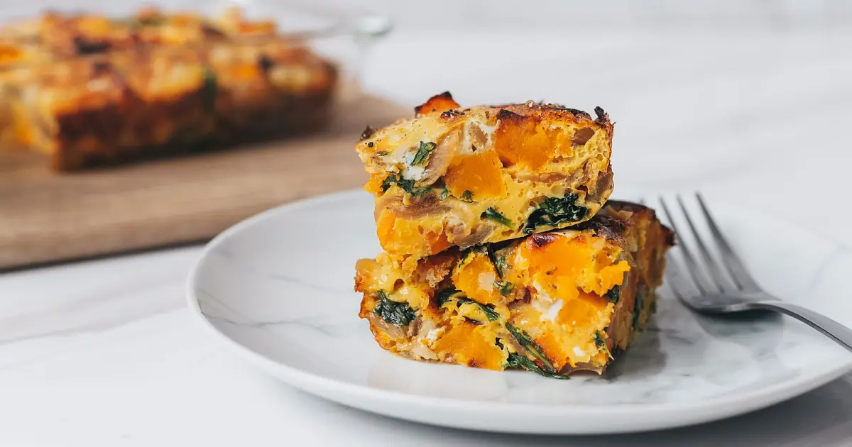 Pumpkin Spinach Frittata Recipe | Samsung Food App