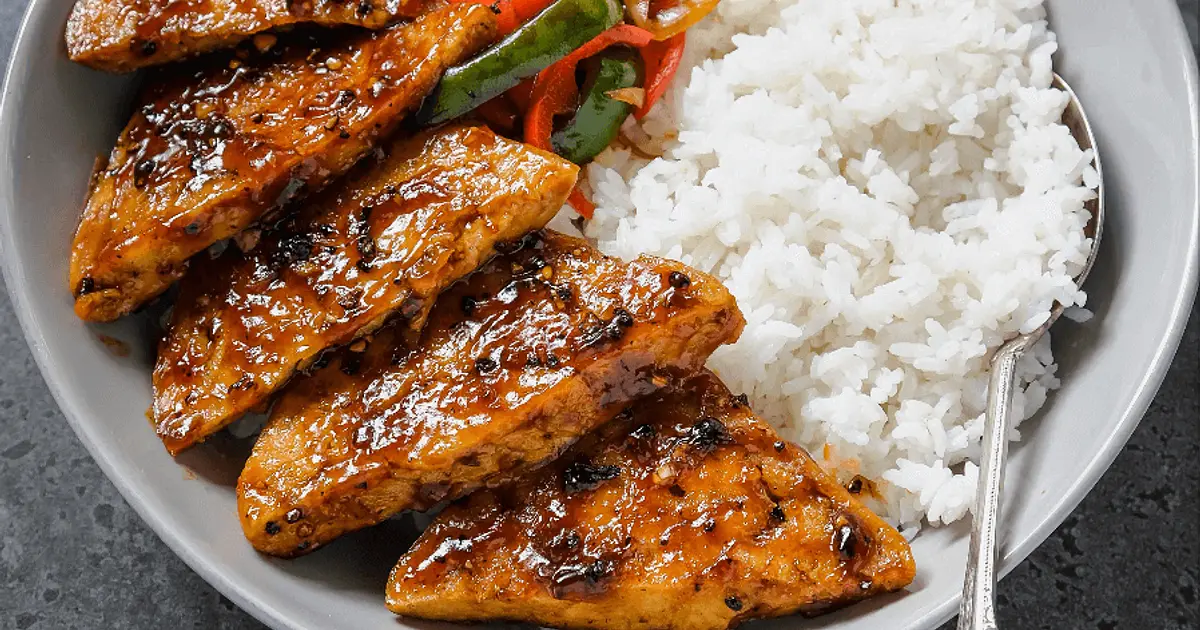 Black Pepper Tofu “Chicken” Steaks Recipe | Samsung Food App
