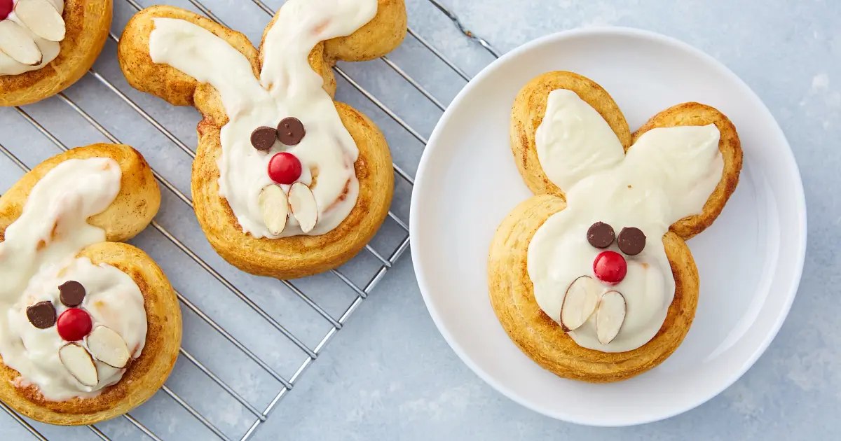 Cinnamon Roll Bunnies Recipe | Samsung Food App