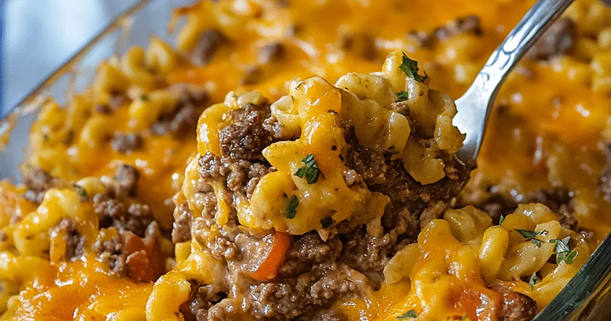 Easy Hamburger Supreme Casserole Recipe | Samsung Food App