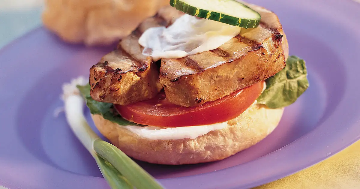 Grilled Tuna Sandwiches Recipe | Samsung Food App