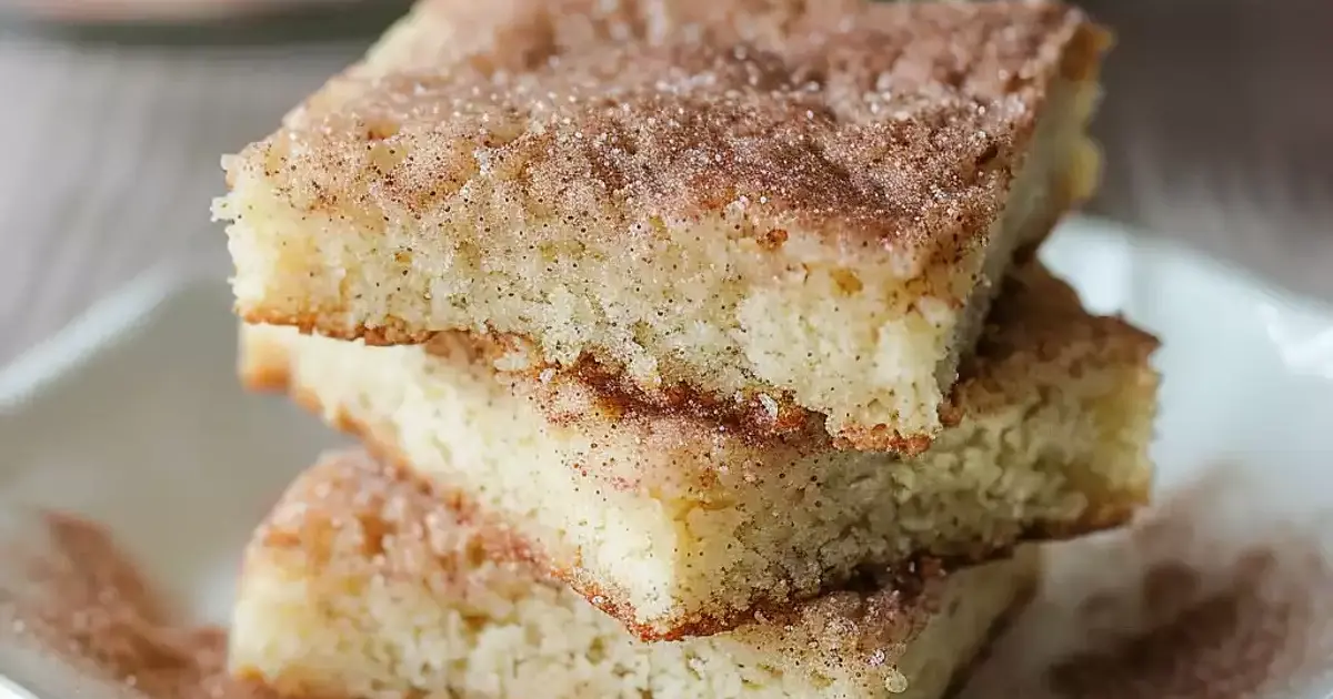 Snickerdoodle Blondies Recipe | Samsung Food App