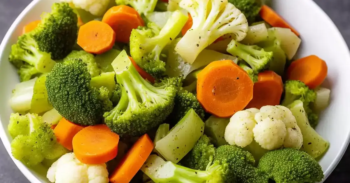 Steamed Vegetables Recipe | Samsung Food App