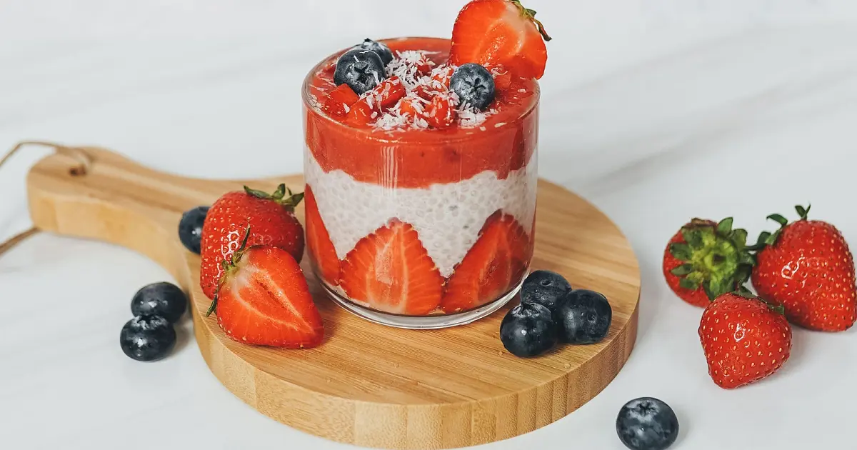 Strawberry Chia Pudding Recipe | Samsung Food App