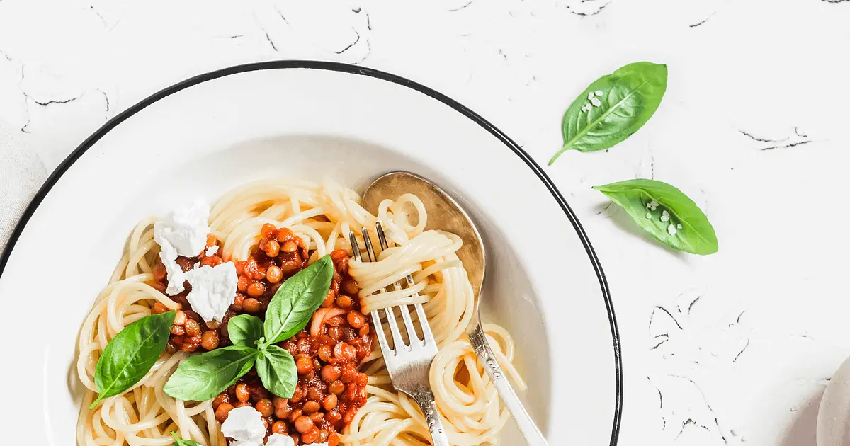 Low-FODMAP Lentil Bolognese Recipe | Samsung Food App